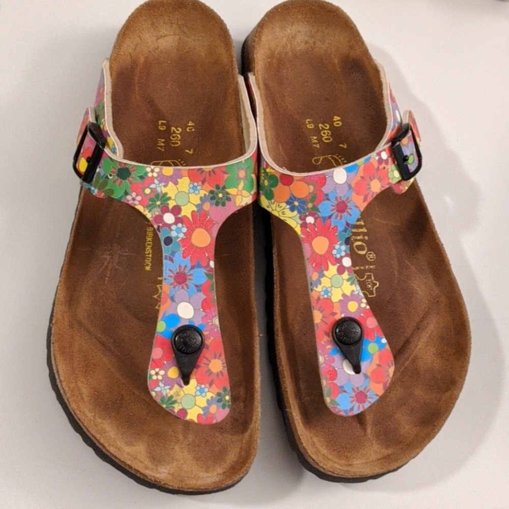 Birkenstock Papillo Floral Print Sandals
